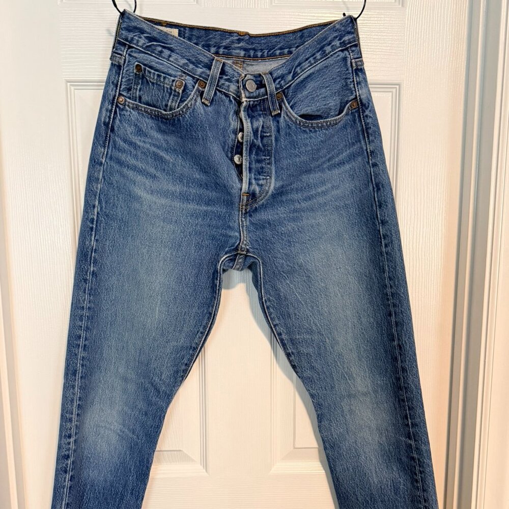 Levi's 501 S Skinny Button Fly Jeans W30/L30